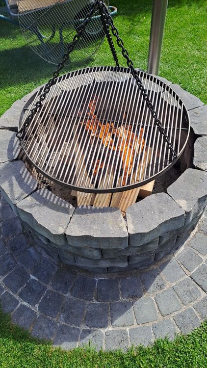 Grills: Grillrost rund Ø 80cm / 100% Edelstahl / Randless – Gebraucht aus Biel / Bienne von NUTRENA