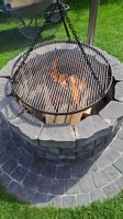 Grillrost rund Ø 80cm / 100% Edelstahl / Randless