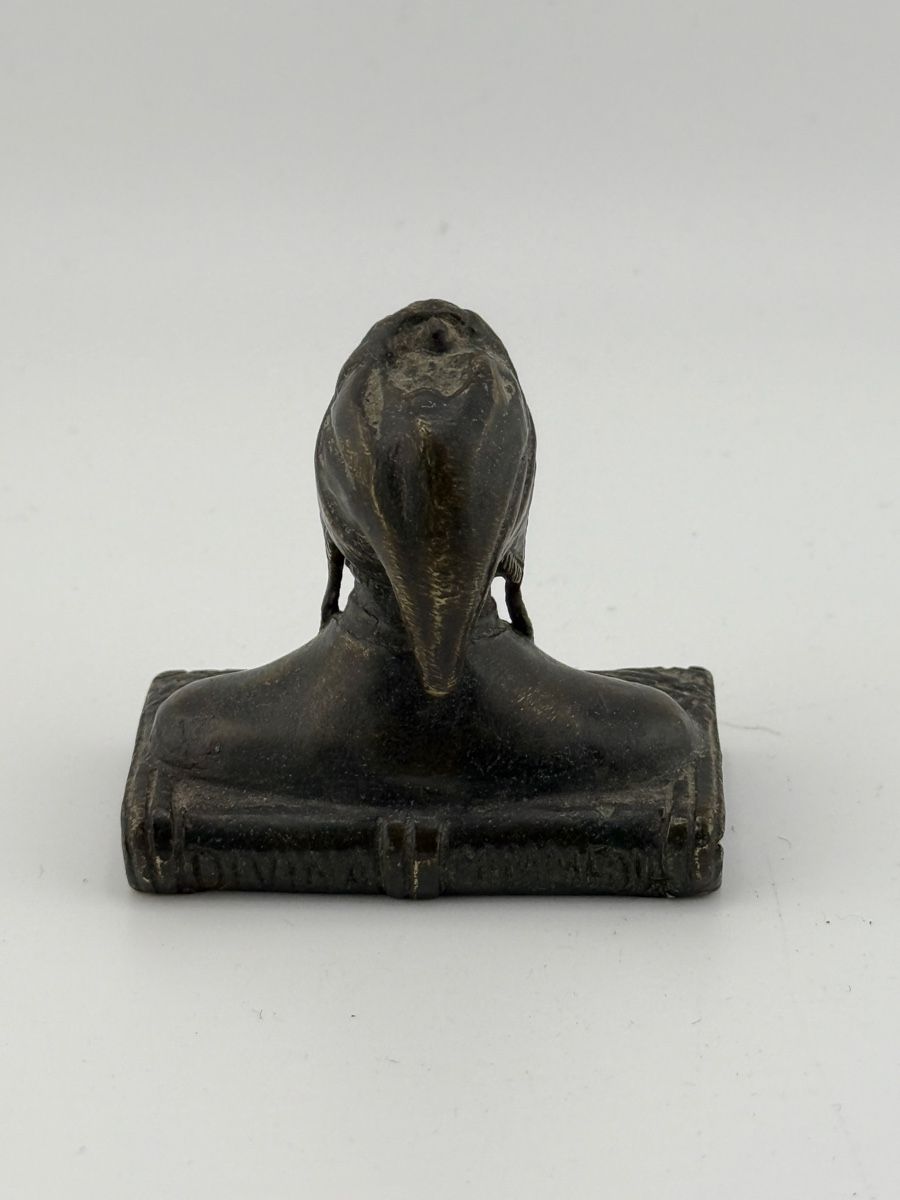 Statuette: Kleine Dante Büste Bronze – Usato da Zürich venduto da Geniuss 3