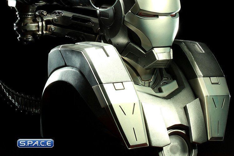 Statuette: 1:1 IRON MAN 2 War Machine Life-Size Bust – Nuovo e nell'imballaggio originale da Märwil venduto da wyssdom 5