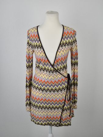 Heine Strick Wickelkleid Gr.36