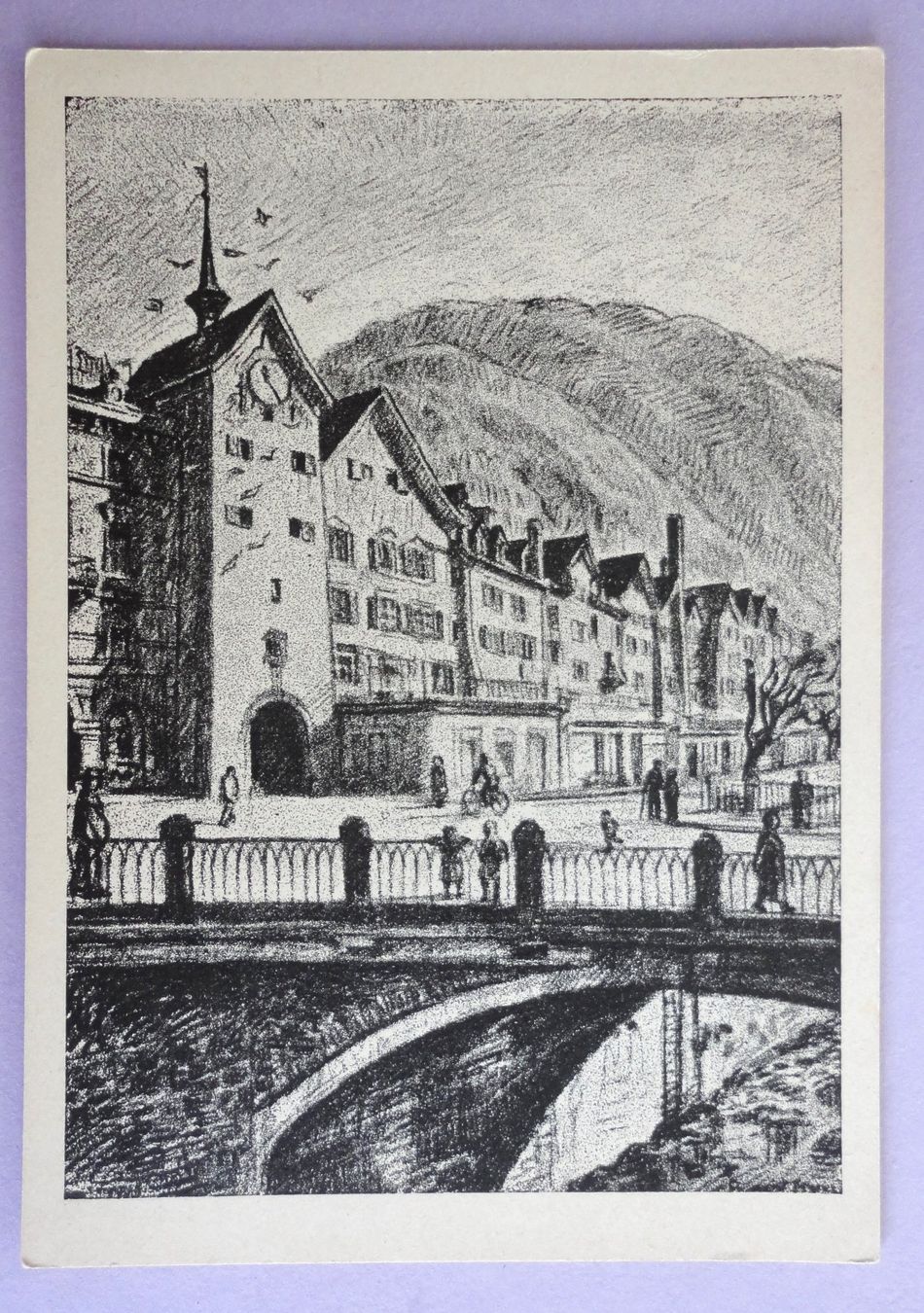 Cartes postales: Chur - Obertor - Otto Braschler – D'occasion à Fétigny par Billy2miny