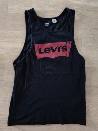Levi's Tanktop schwarz Grösse S, cooles Logo!
