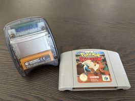 Nintendo 64 Pokémon Stadium inkl. Transfer Pak / Adapter