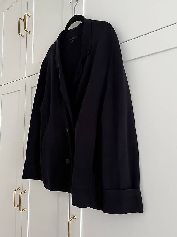 Cos Giacche: COS Strickjacke, Oversized Fit, Dunkelblau, Grösse S – Usato da Zürich venduto da nic_l9gv 1