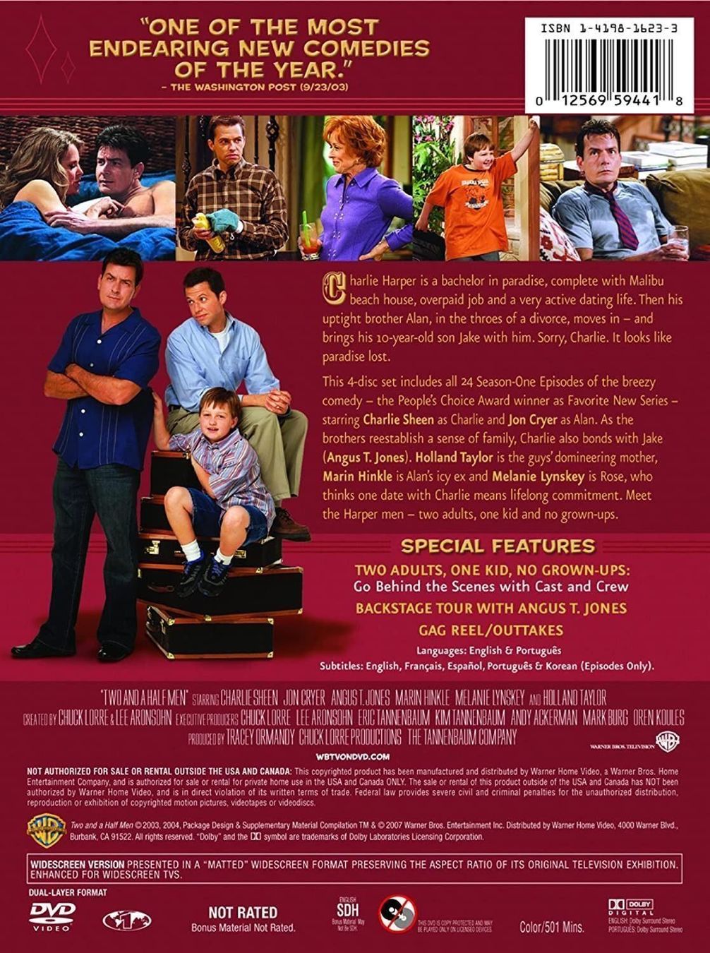 Tutti i DVDs: Two and a Half Men Season 1 – Nuovo (secondo la descrizione) da Riehen venduto da M.S.DVD 2