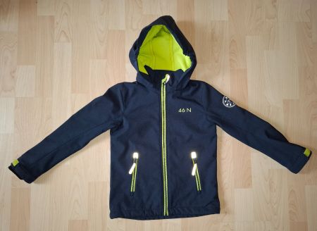 Softshelljacke Dunkelblau gr.122/128