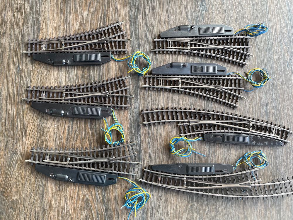 Märklin H0 K-Gleis 7 x elektr. Weichen (Gebraucht) in Rorschach für CHF ...