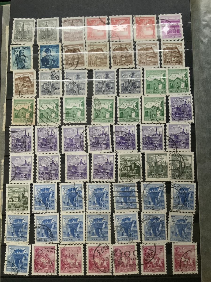 Tutti i francobolli: Briefmarkensammlung Österreich – Usato da Binningen venduto da chr_cr5n 7