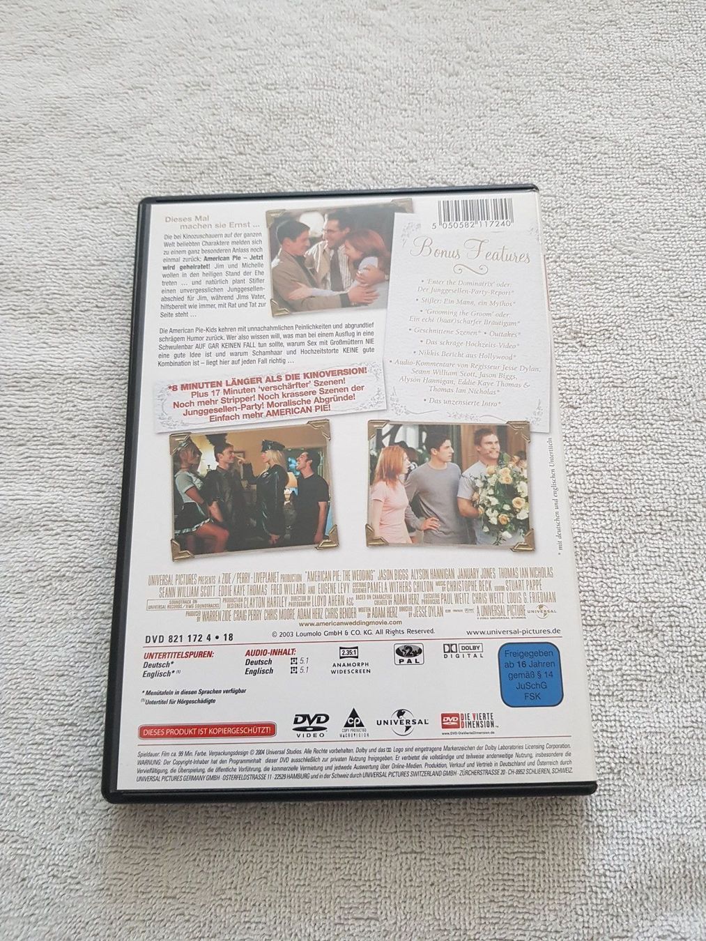 Alle DVDs: American Pie Jetzt wird geheiratet (DVD) – Gebraucht aus Liestal von tonic 2