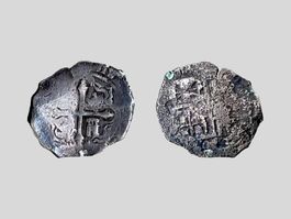AB 1.- Spanien 4 Reales Philipp II (1556-1598) Silber