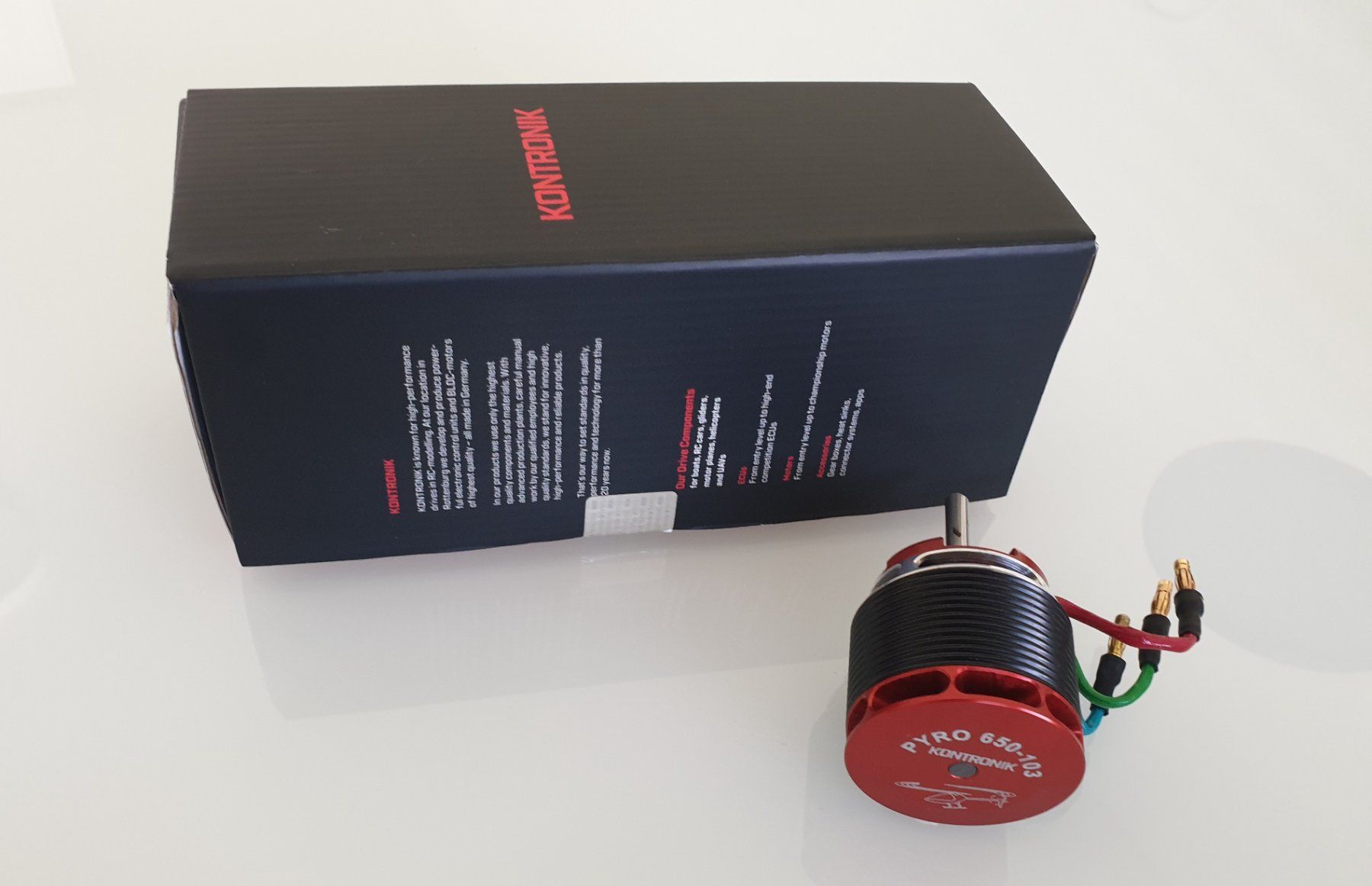 Kontronik Motori: KONTRONIK PYRO 650-103 1030KV – Nuovo (secondo la descrizione) da Ohmstal venduto da p-51d 1