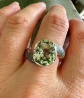 Ring "Fantastic" Prasiolith