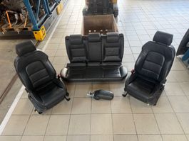 Audi A3 8P schöne schwarze S-Line Ledersitze