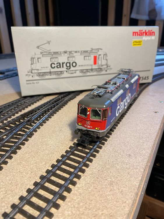 Märklin 37345 SBB Re 421 Cargo digital (Gebraucht) in Blumenstein für ...