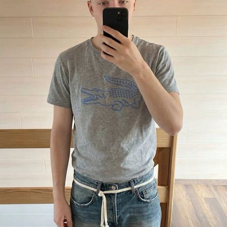 Lacoste Vintage Lacoste T-shirt Grey