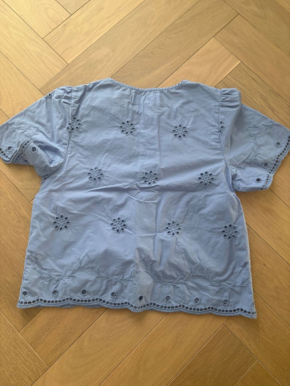 Camicette, T-shirt & Top: Zara oberteil mädchen, gr. 148 Blau. – Usato da Meggen venduto da K.Rigert 2