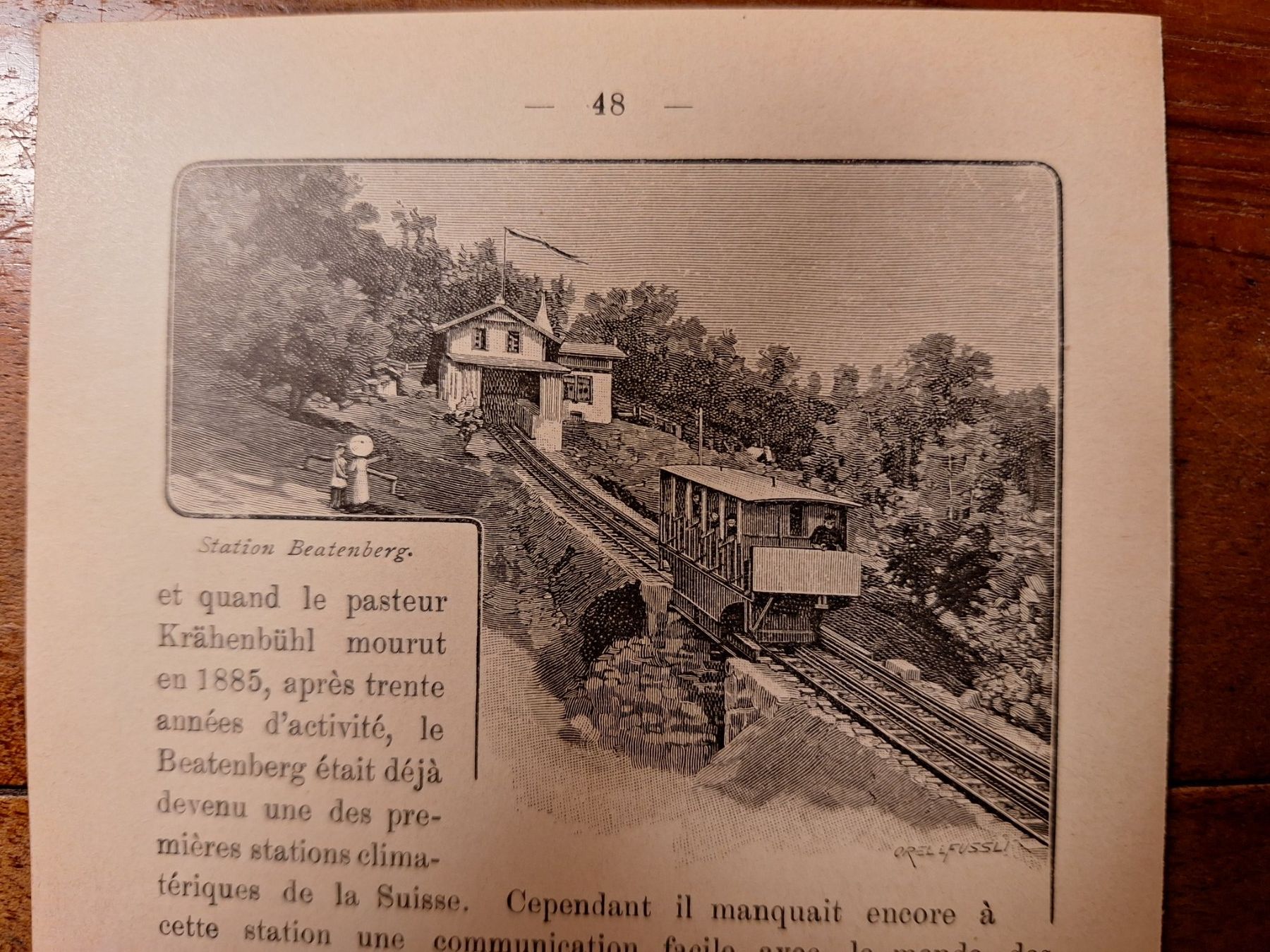 Incisioni: TUNNEL DU BEATENBERG – Usato da Bevaix venduto da bohrap 2