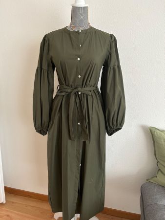 New GLOBUS Kleid (Dunkel Olivgrün) Gr. 36/38