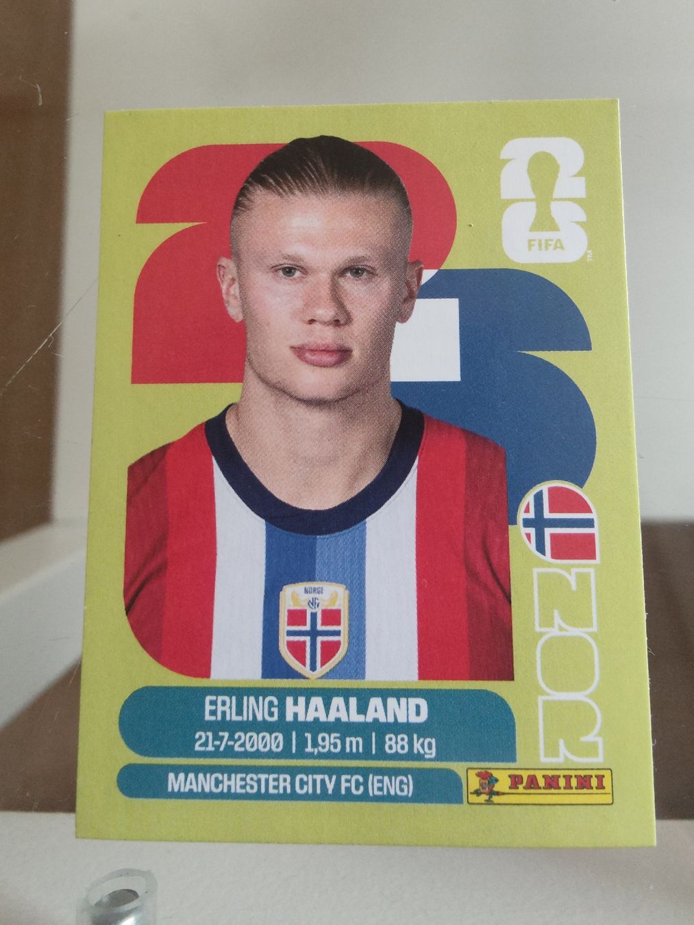 Panini Carte collezionabili: Panini WM 2026 E. Haaland Norge Sticker – Nuovo (secondo la descrizione) da Neftenbach venduto da Hagman1