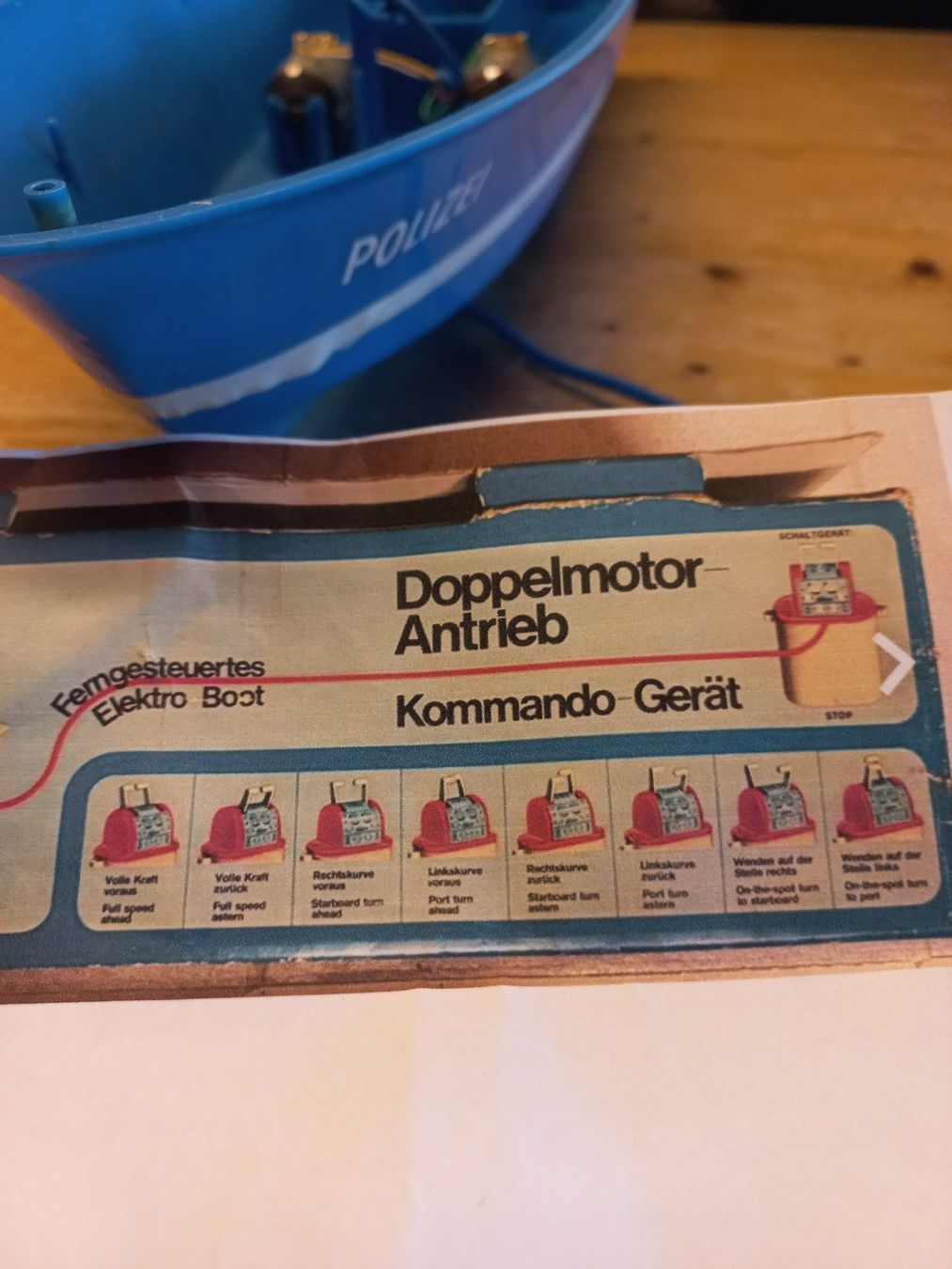 Schuco Spielzeuge: Schuco Möwe Boot mit Fernsteuerung – Gebraucht aus Ammerswil AG von savinir 7