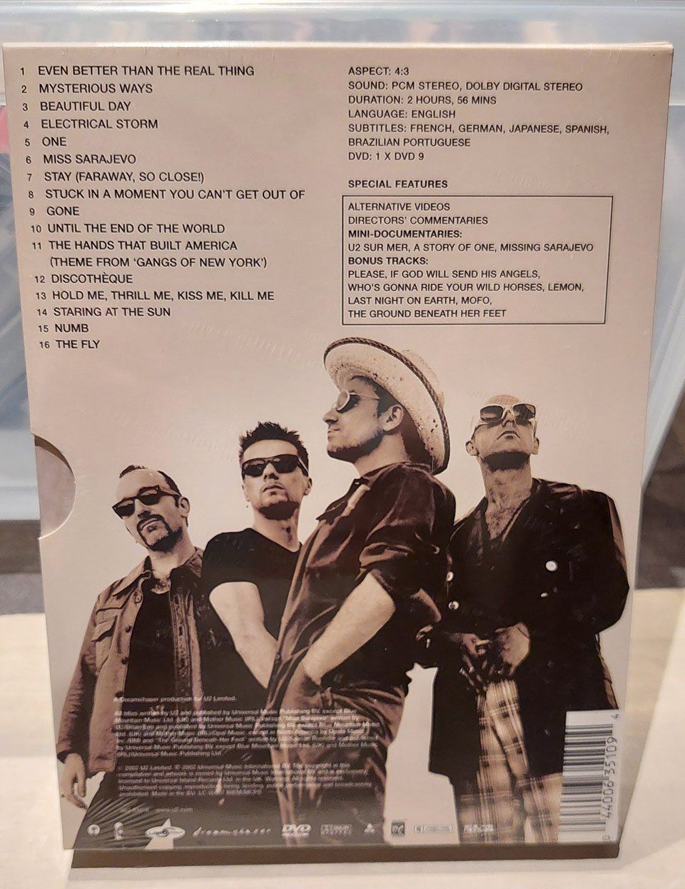 Tutti i DVDs: Lot de 4 DVD de U2 – Usato da Nyon venduto da tekkboy1968 5