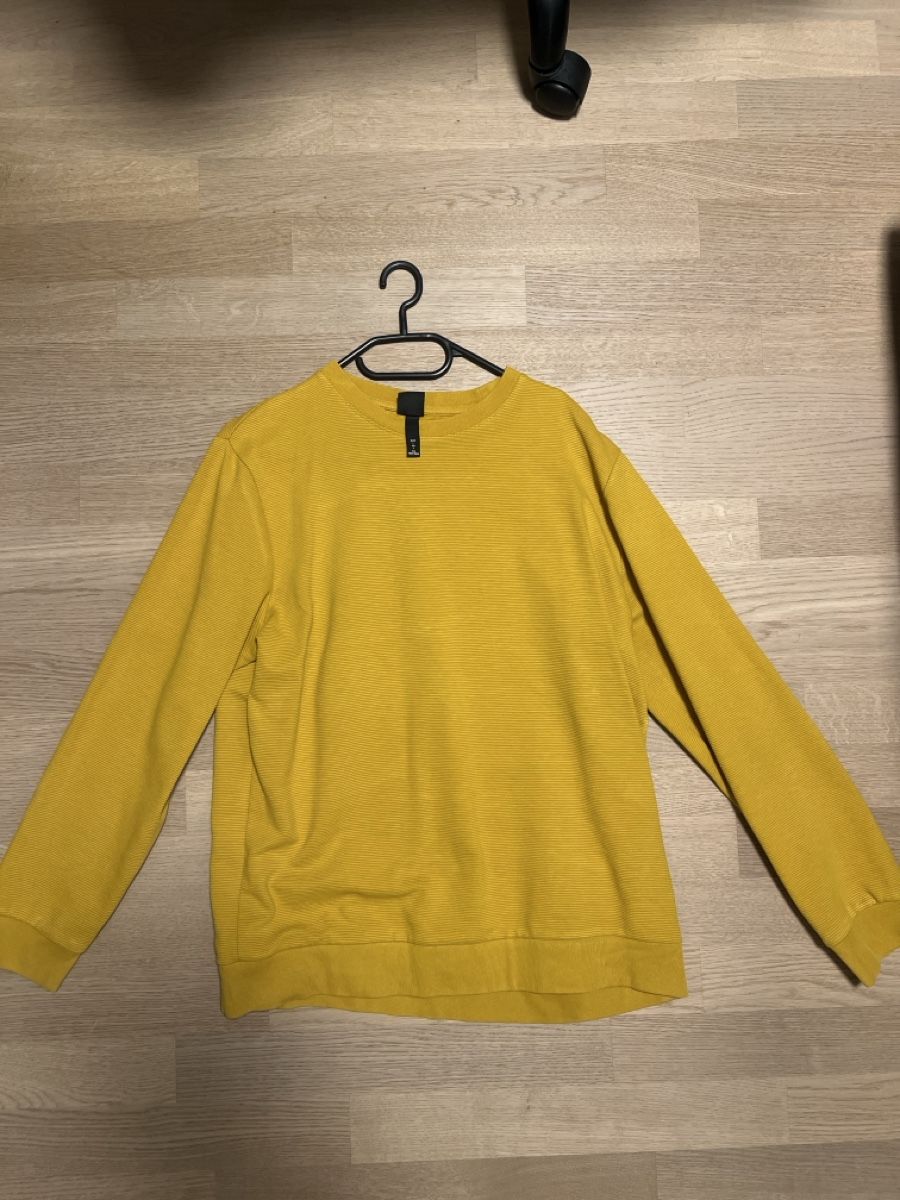 Pullover & Sweatshirts: Herren Pullover in Senfgelb gerippt – Gebraucht aus Berg am Irchel von MrRanger15 1