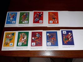 9 cartes coupe du monde 1998