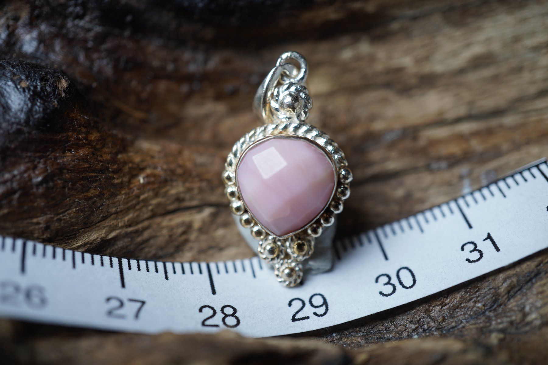 Ciondoli: Opal Rosa      Facettiert    Anhänger   925 Silber – Nuovo e nell'imballaggio originale da Balgach venduto da top_silver