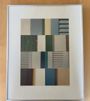 Farbfotografie Collage Franca Stadler 1990, gerahmt