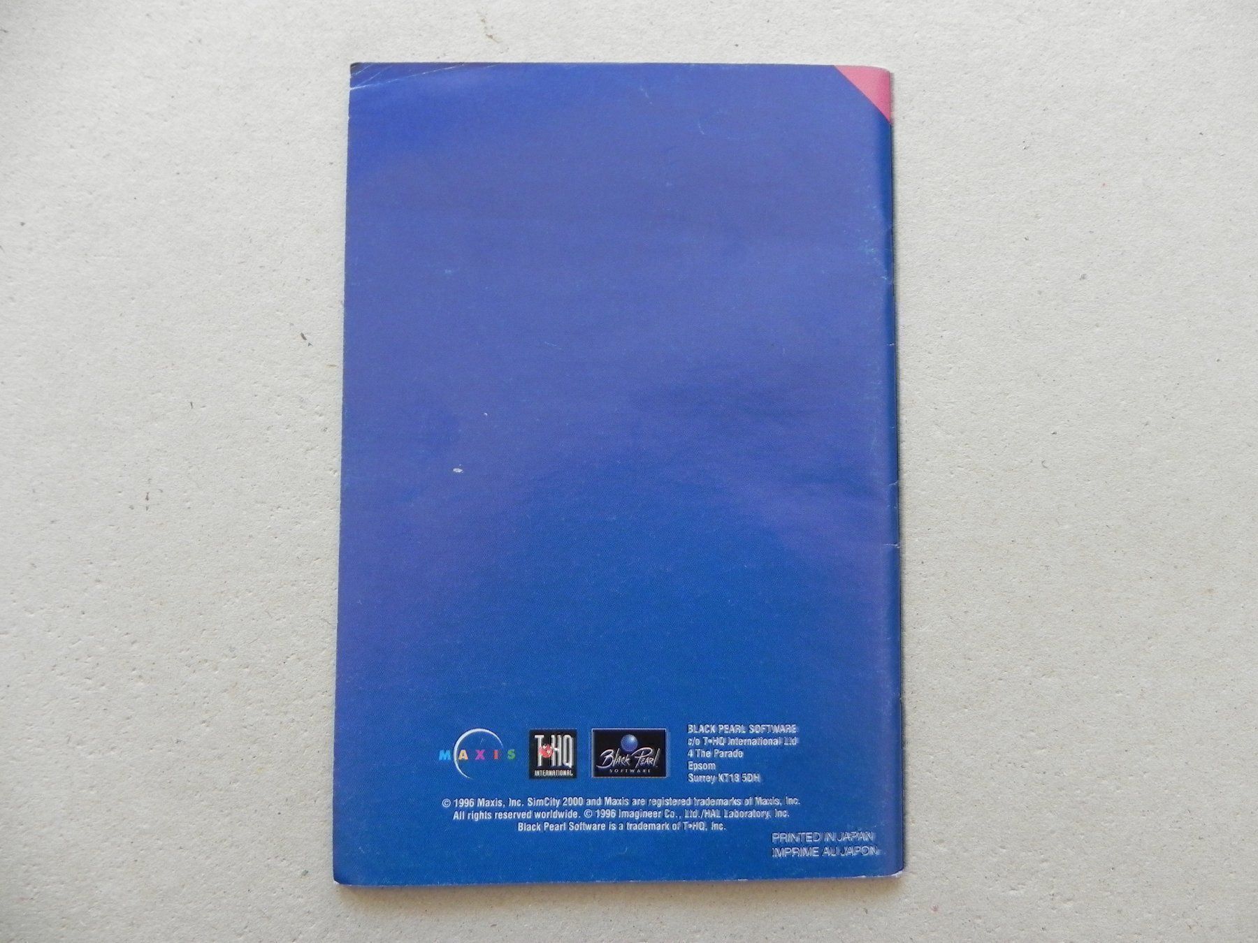 Giochi: Anleitung SNES Nintendo Sim City 2000 – Usato da Siebnen venduto da krimsie 1