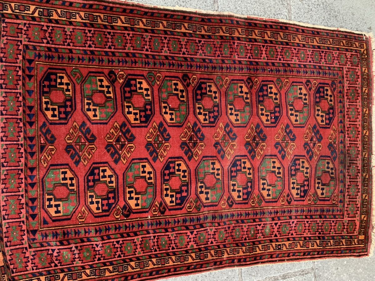 Tappeti: Roter Teppich, Turkmen – Usato da Liestal venduto da nani054 2