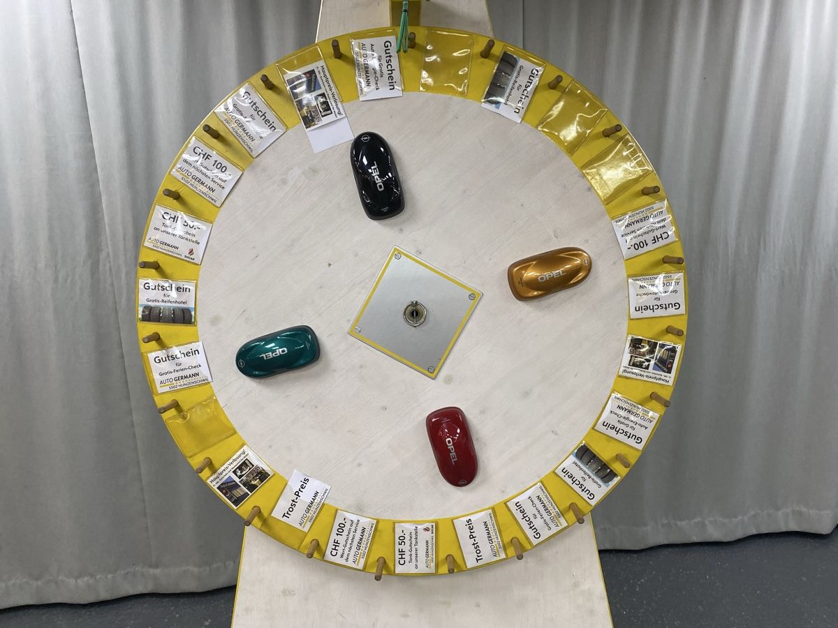 Jeux: Glücksrad 195cm gross  – D'occasion à Hägglingen par Karin0802 1