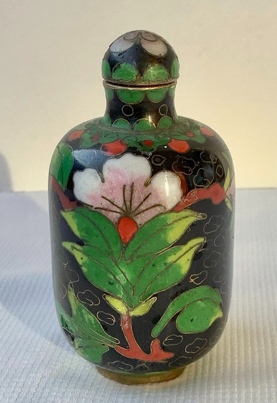 Flaconi: China 3 Snuffbottle Cloisonne Glas – Usato da Basel venduto da chinarh891 4