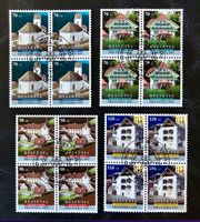 Viererblock Nr.B255 -B258 ET Stempelt Bern 1997  Kat:20Fr.