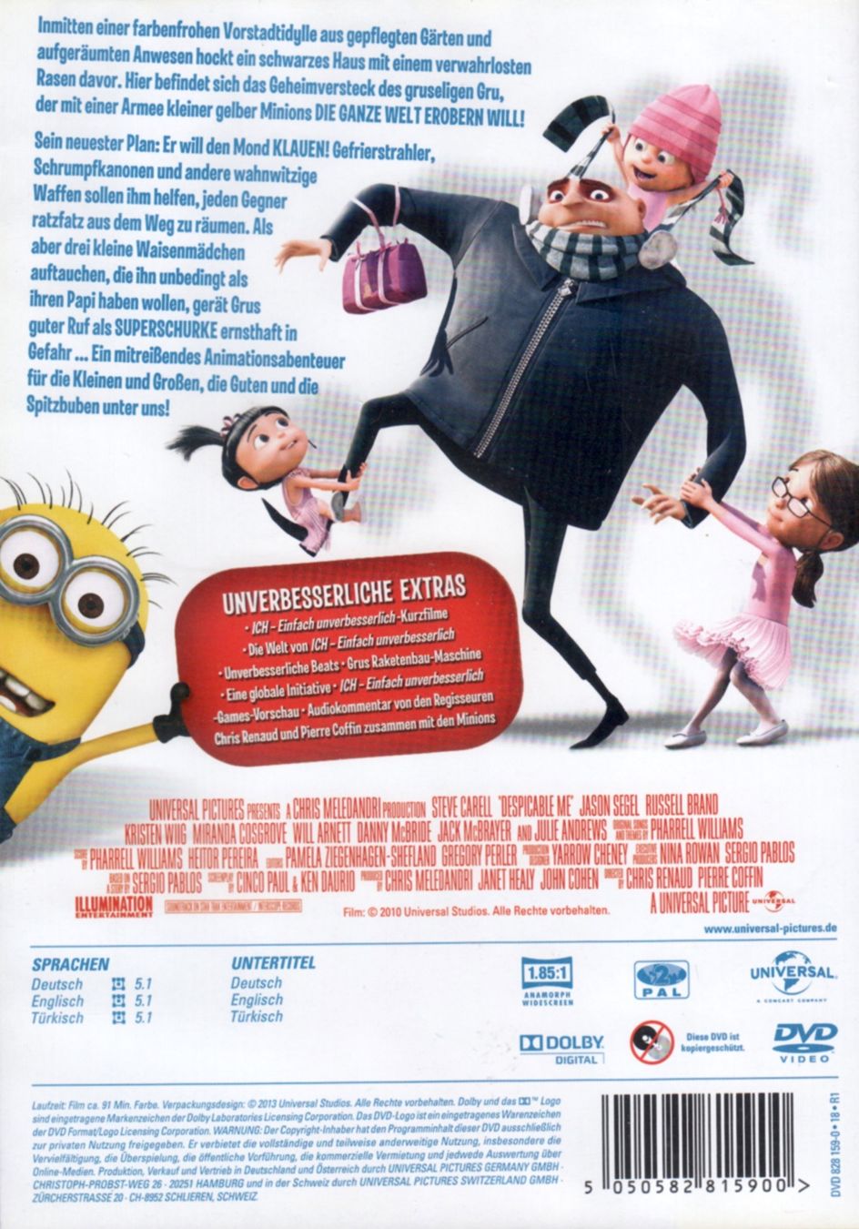 Tutti i DVDs: DVD: Ich - Einfach unverbesserlich – Usato da Tägerig venduto da fil_f8k6 1