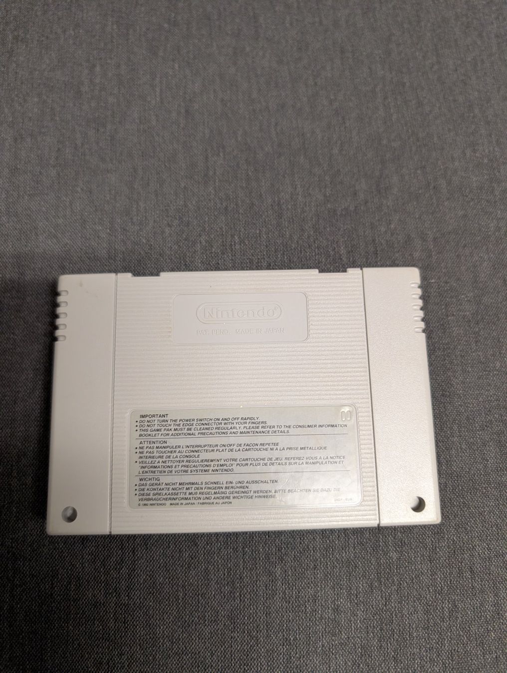 Giochi: The jungle book super Nintendo – Usato da Giubiasco venduto da Ticinerd 1