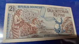 Banknote Indonésia 1961 NEU