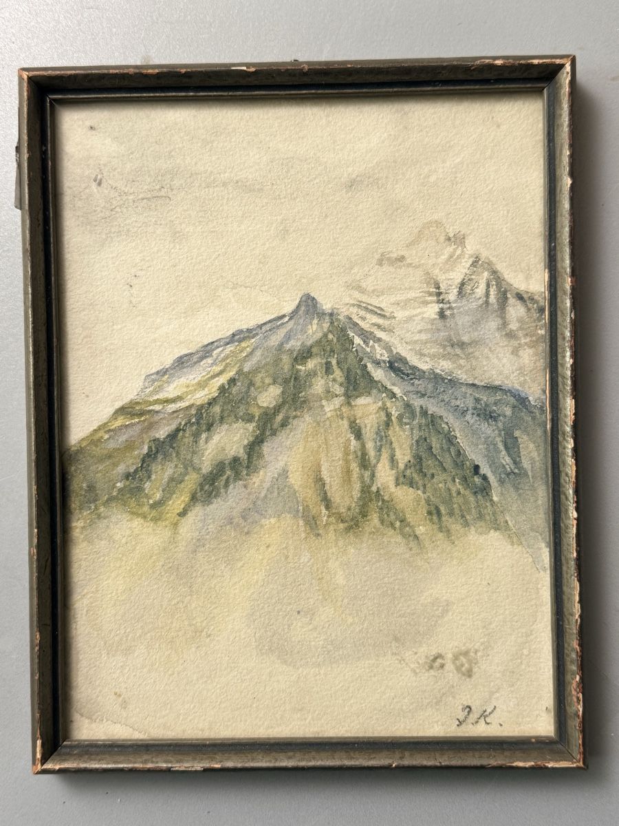 Dipinti: Aquarell - J K - 1934 – Usato da Solothurn venduto da NUVICO
