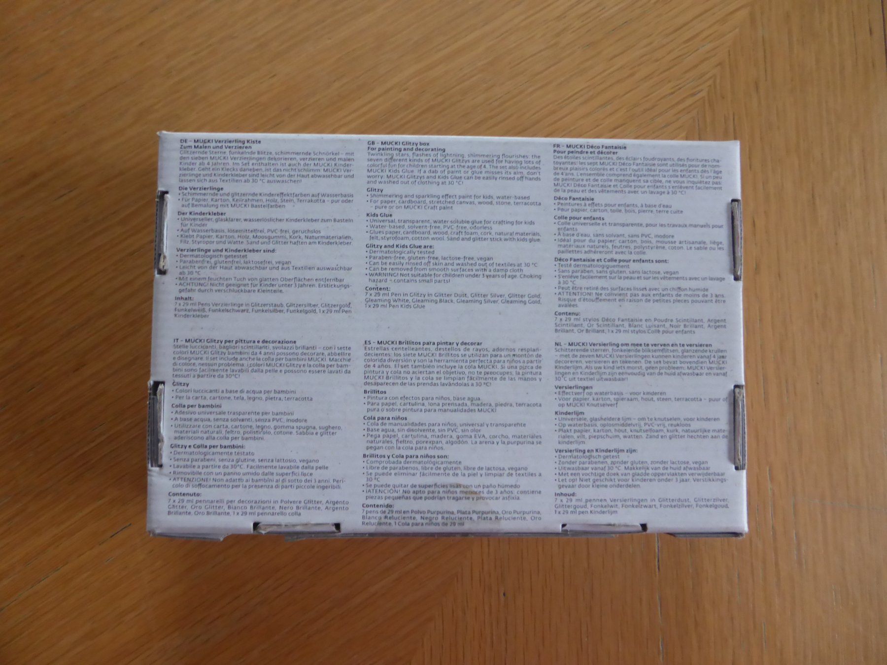 Bastelsets: Bastelfarben von Mucki – Neu und originalverpackt aus Schübelbach von Dolly990_2 2