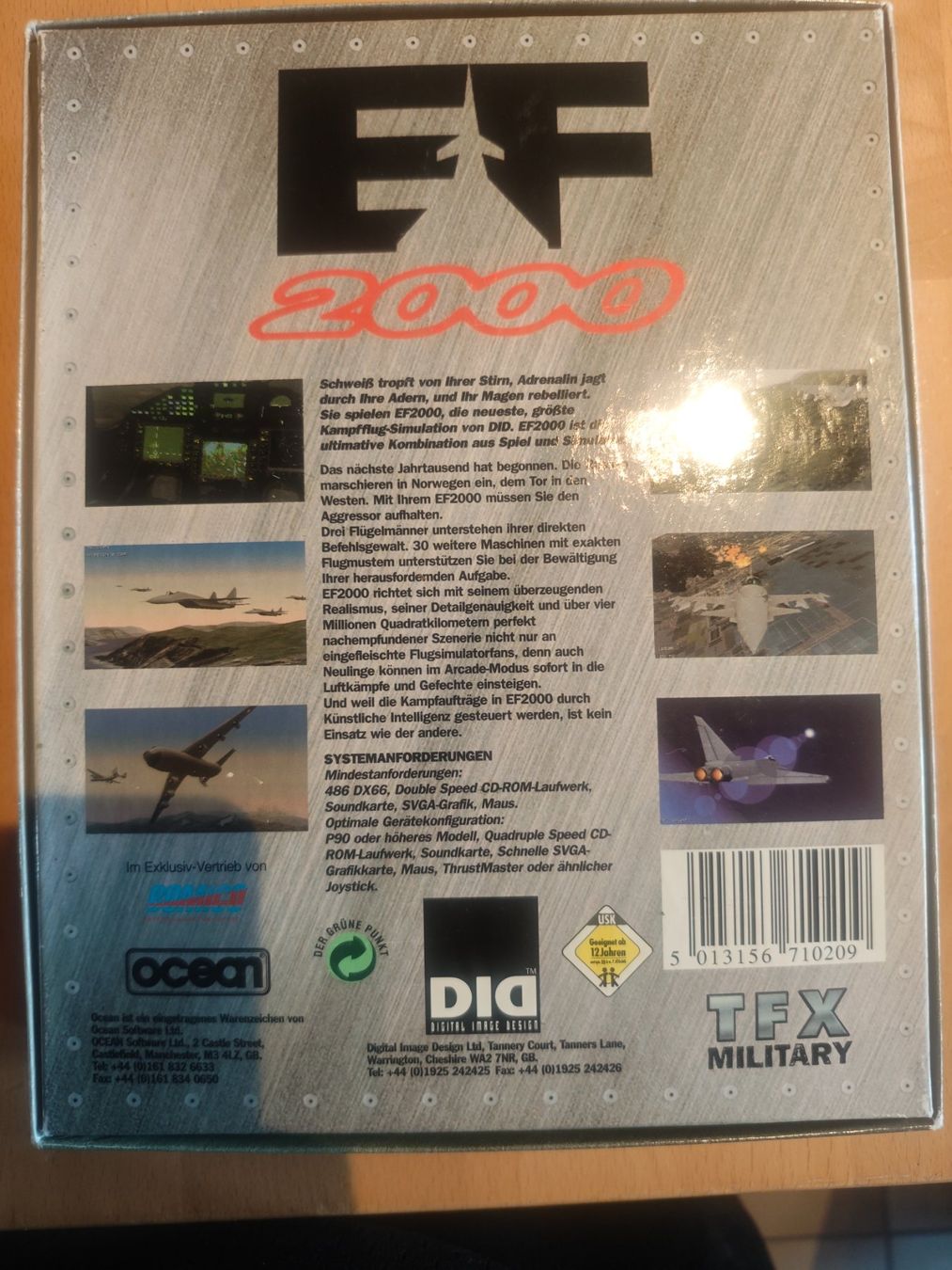 Giochi: EF2000 - PC Game - Klassiker - Top Zustand - Komplett! – Usato da Wolfwil venduto da Rarak 1