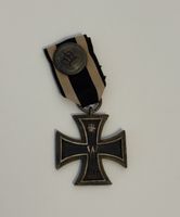 Eisernes Kreuz II. Kl. am Band mit Kronenknopf Preußen, WW1