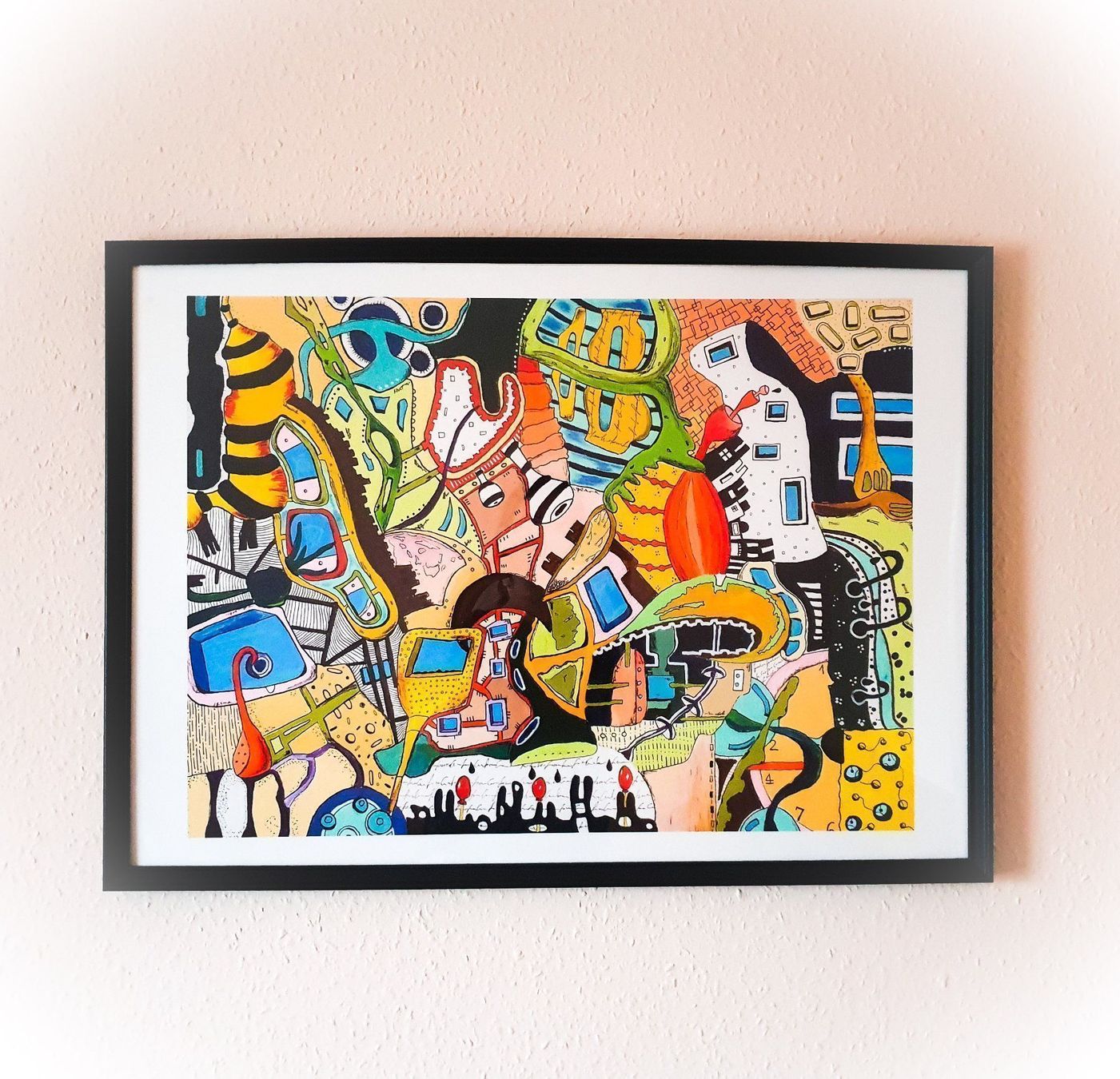 Dipinti: "Aquarium" 50x70 cm – Nuovo e nell'imballaggio originale da Kreuzlingen venduto da eszanza 1