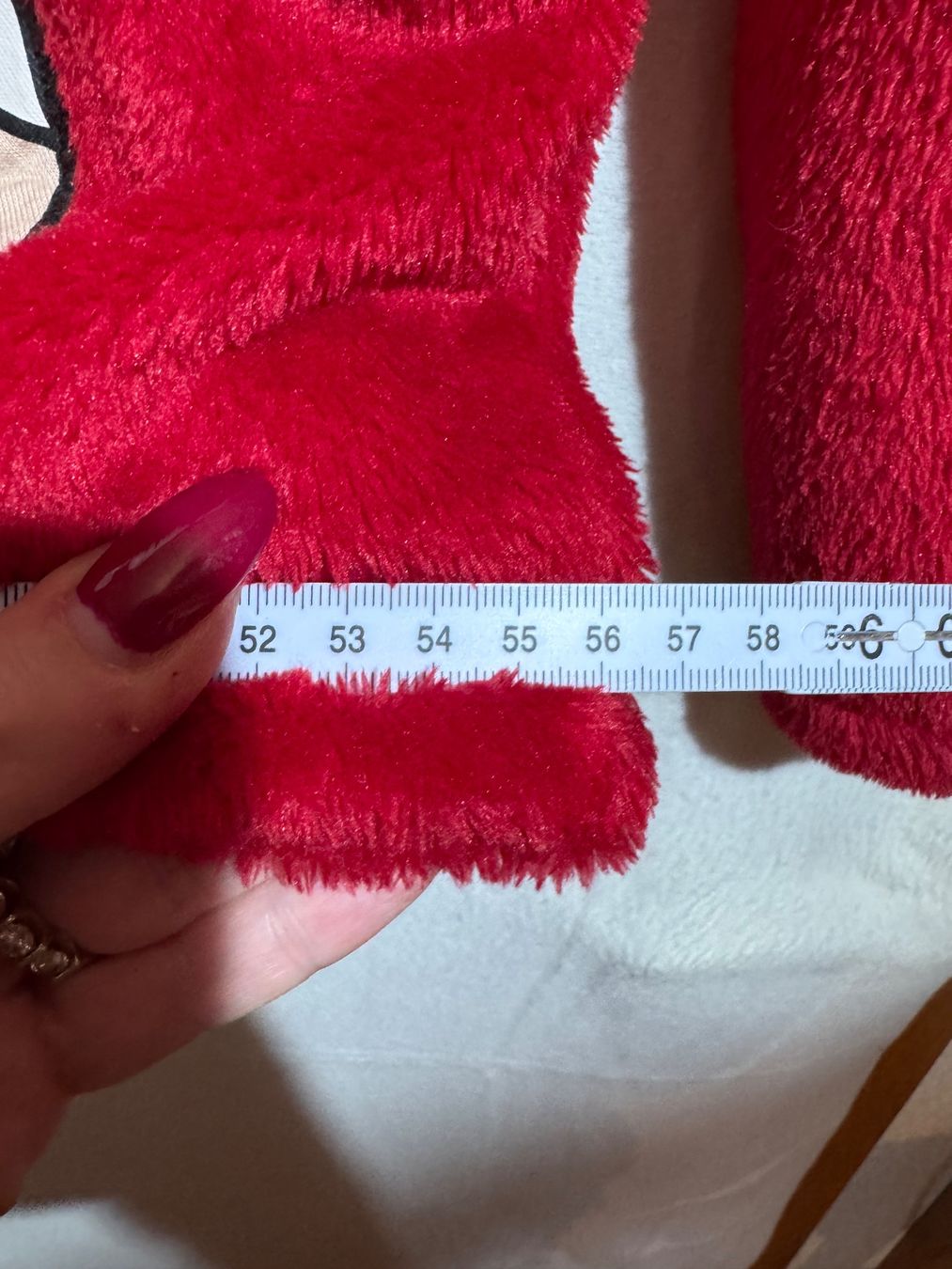 Tezenis Maglioni & Felpe: Flauschiger roter Weihnachts-Pullover von Tezenis ca Gr. L – Usato da Grosswangen venduto da second_hand_dress 6