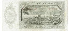 Aachen 100 Mil.Mark Serie A 20.07.1923 SS++-VZ