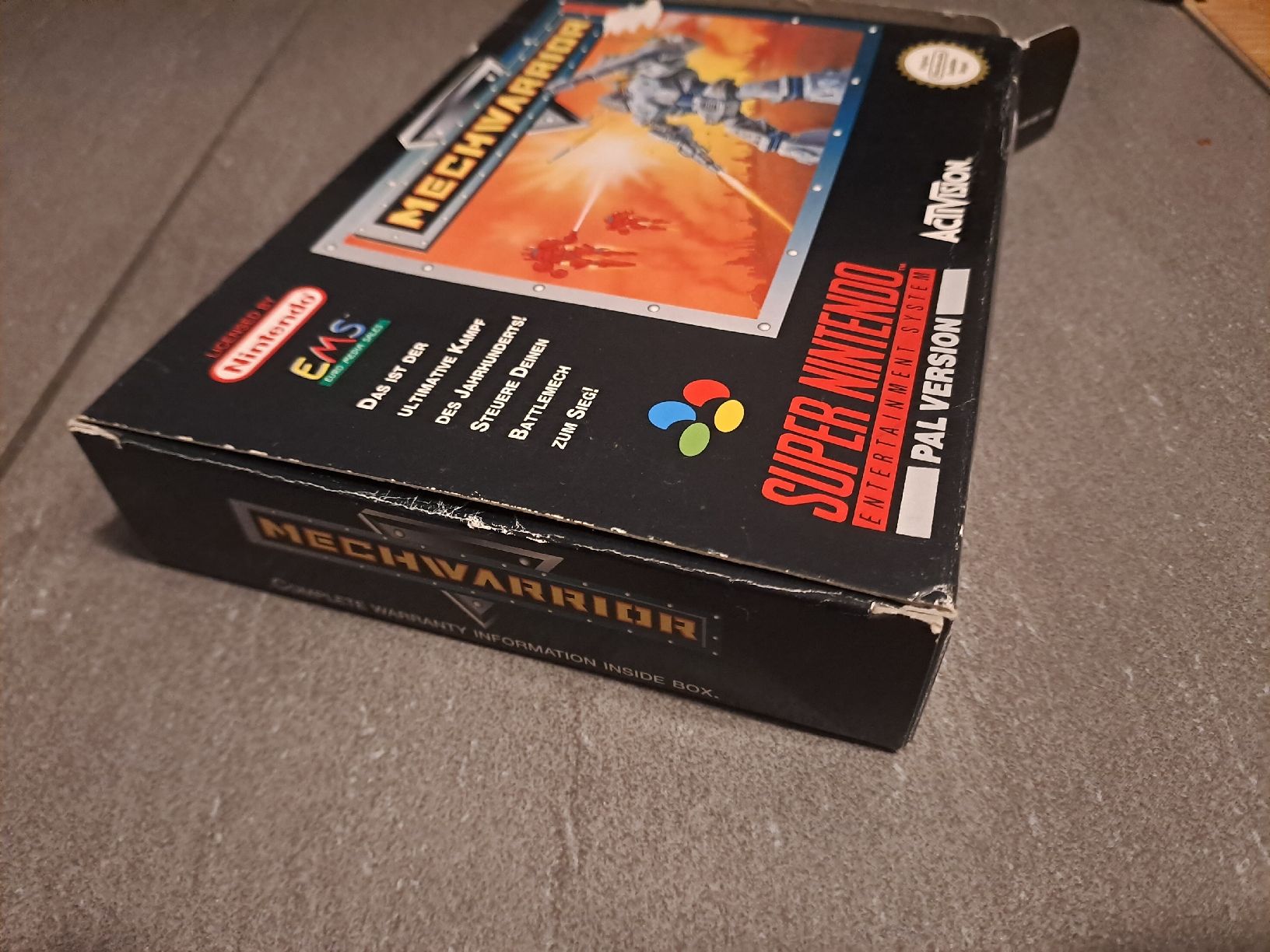 Nintendo Spiele: Mechwarrior Super Nintendo SNES Spiel OVP  – Gebraucht aus Aarau von Kaesekuchen2000 9