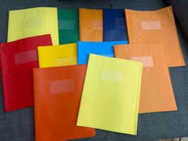 Fourres palstique protège cahier rentrée scolaire