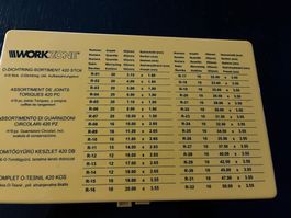 WORKZONE O-Dichtring-Sortiment 420 Stck neu