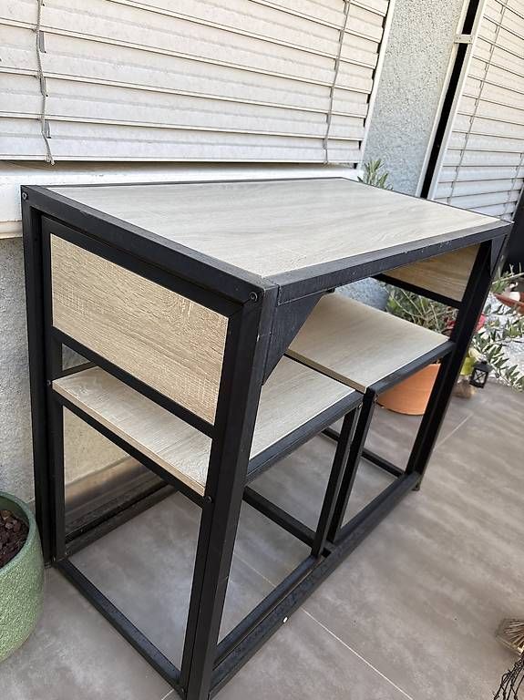 Set de table et chaises: Table de balcon et 2 chaises  – D'occasion à Conthey par carina.pereira 2