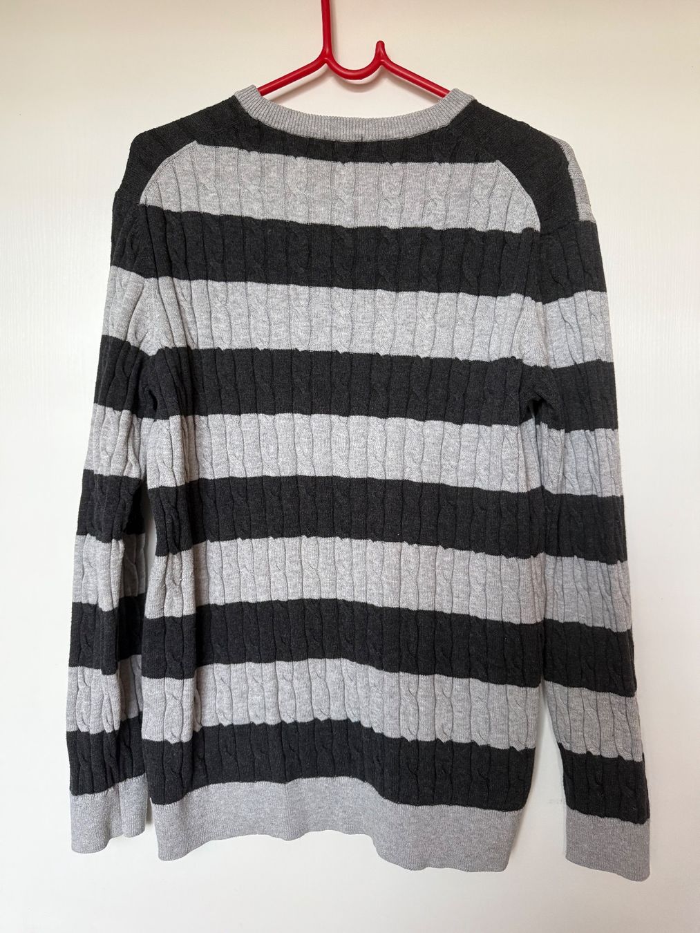 Maglioni & Felpe: Herbst-Winter Strickpullover von Uniqlo, Grau-Schwarz, Gr. L – Usato da Birmensdorf ZH venduto da T_Richard 2